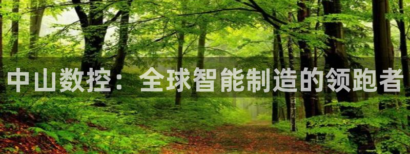 北京天辰娱乐:中山数控:全球智能制造的领跑者